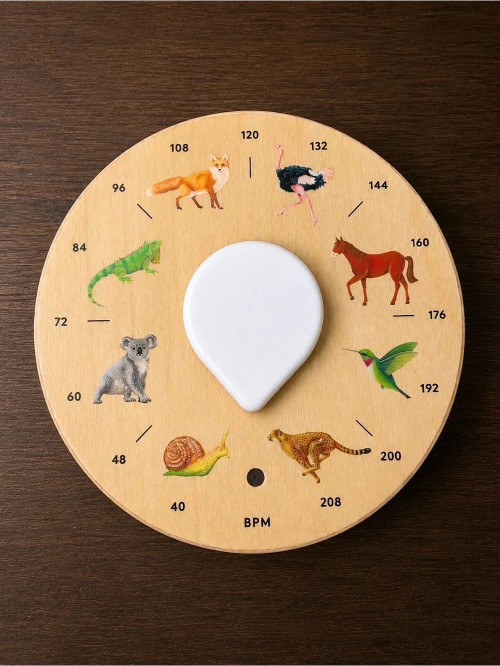 Lovevery Animal Metronome Music Set Montessori Wooden Toy.